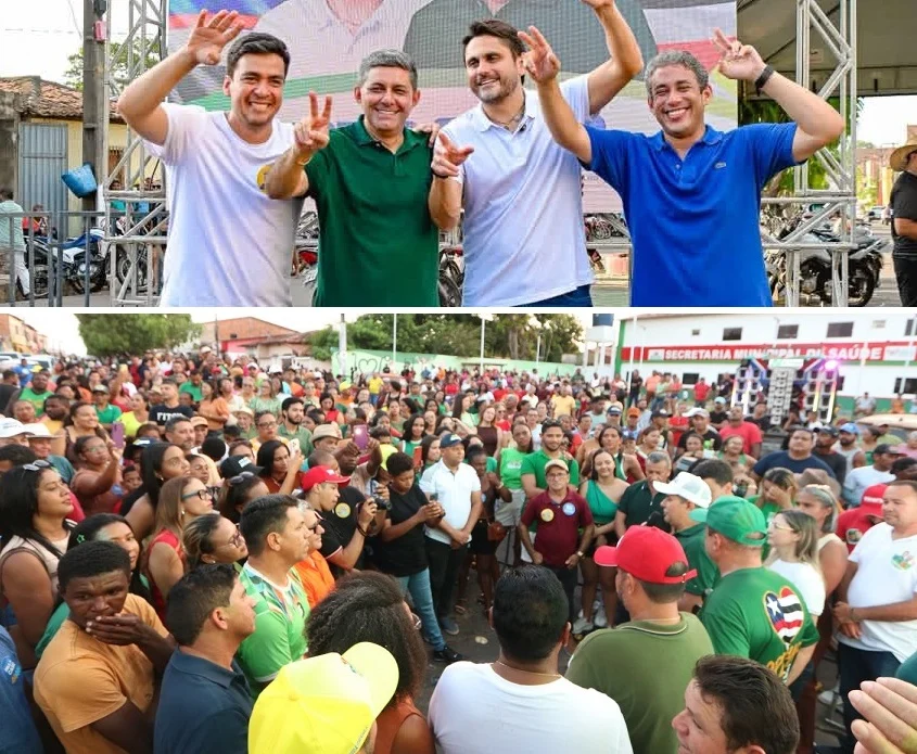 Nilton Everton reúne multidão em mega adesivaço e dá demonstração de força em Matinha