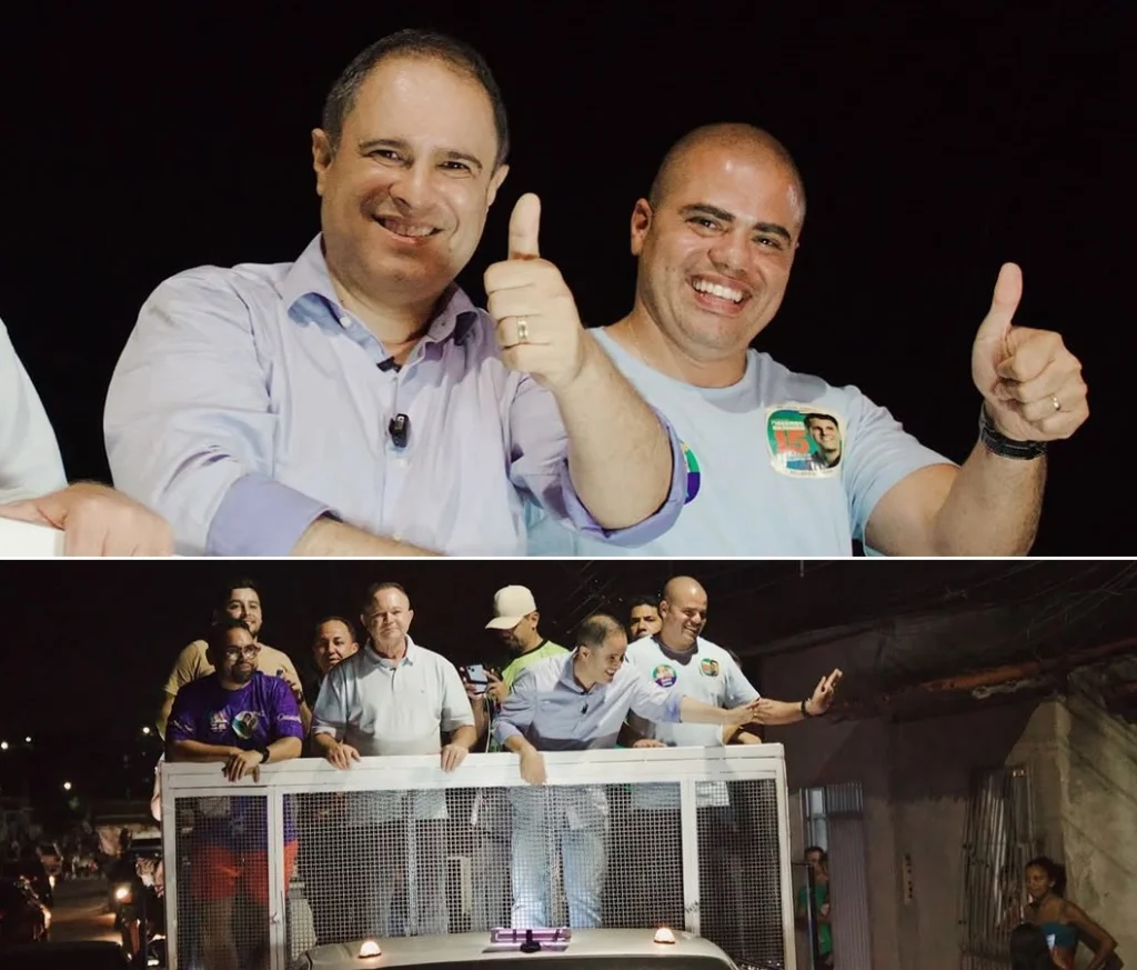 Mega carreata do 15 toma conta do Itaqui-Bacanga com Anderson Ferreira, Brandão e Edivaldo