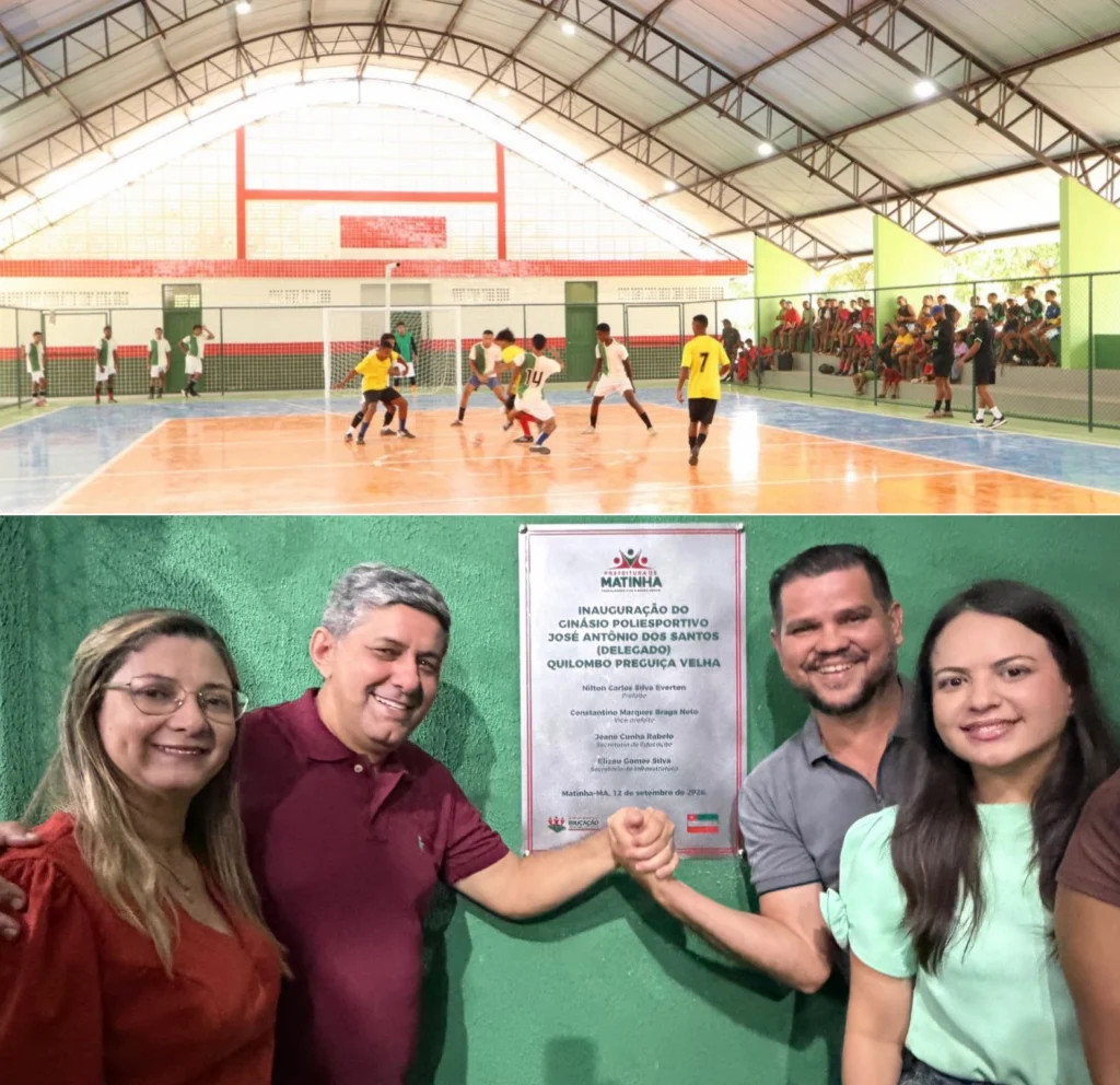 Nilton Everton entrega nova quadra poliesportiva e celebra grande conquista no quilombo Preguiça Velha, em Matinha