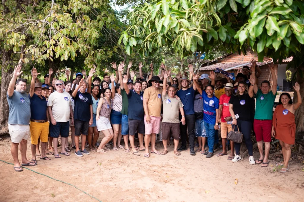 Antônio Rabelo 25123 visita São João Batista e recebe adesões de lideranças durante agenda na zona rural