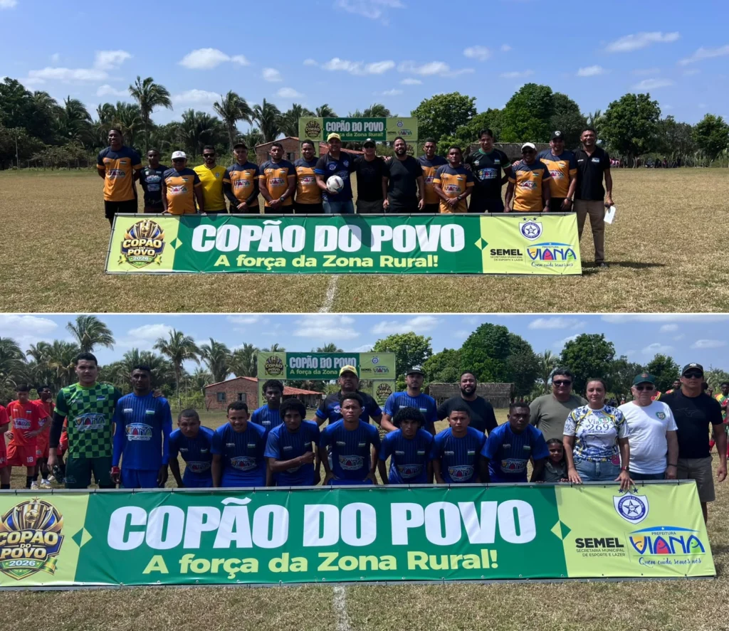 Copão do Povo 2026: Prefeitura de Viana fortalece o esporte e leva integração para a zona rural