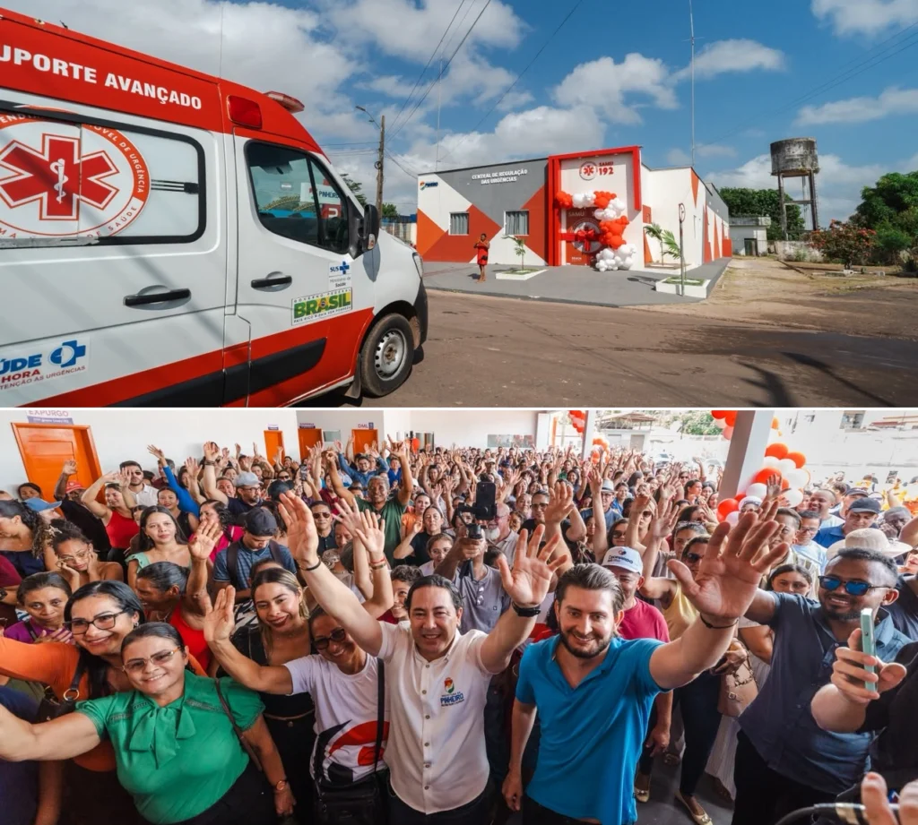 Em clima de muita alegria, André da RalpNet entrega nova Central de Regulação do SAMU 192 de Pinheiro