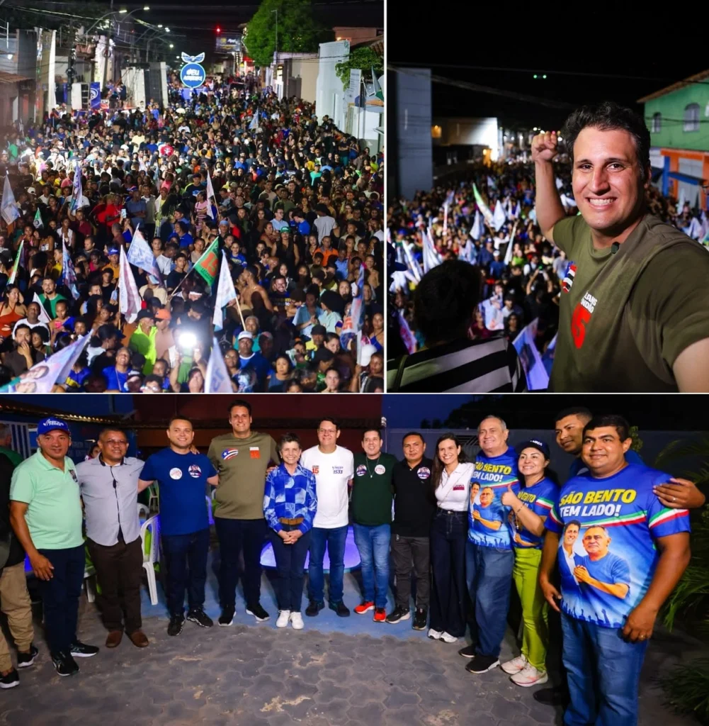 Em ato organizado por Dino Penha, Orleans 15 reúne multidão em São Bento e anuncia medidas para transformar estradas da Baixada
