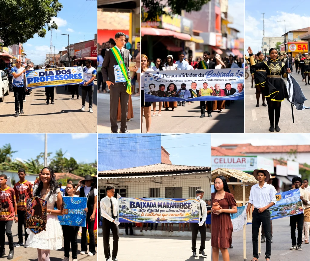 Em São Vicente Ferrer, escola ‘Profª Ana Mota’ realiza desfile temático sobre as riquezas naturais e culturais da Baixada Maranhense